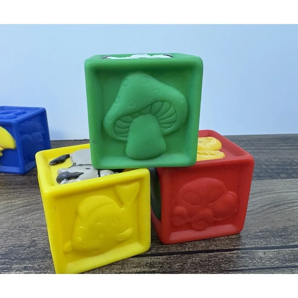 Circle Of Knowledge Squeeze A Lot Block Set Animals Nature ABCs Numbers